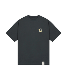 GRAVER（グレーバー）の「[UNISEX] Small G Flower Smile Short Sleeve Tee_Charcoal（Tシャツ/カットソー）」