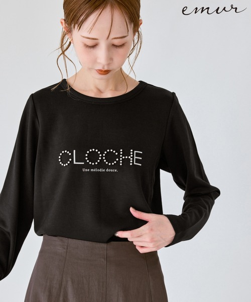 emur/エミュール】サーモジャージロゴプルオーバー（Tシャツ