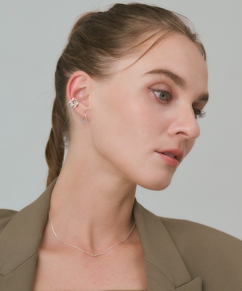 セール】《WEB限定》シルバー／K10ピアス（ピアス（両耳用））｜agete