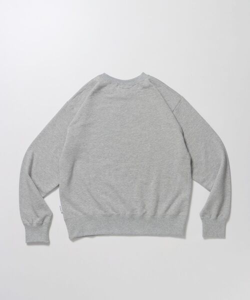 BEN DAVIS/WHITE LABEL（ベンデイビス ホワイトラベル）の「【BEN DAVIS（ベンデイビス）】70'S FIT CRACK LOGO CREW / スウェット クルーネック 裏毛 長袖 短丈 ロゴプリント（スウェット・メンズ・グレー/ブラック/ネイビー・X-LARGE/LARGE/MEDIUM）」の9枚目の写真