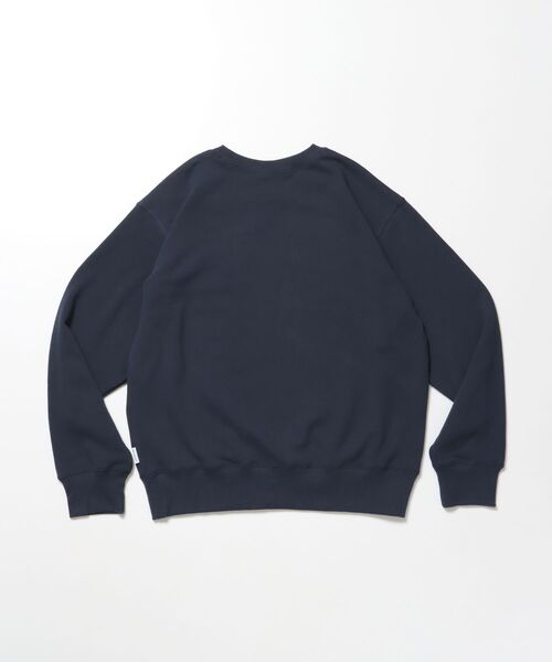 BEN DAVIS/WHITE LABEL（ベンデイビス ホワイトラベル）の「【BEN DAVIS（ベンデイビス）】70'S FIT CRACK LOGO CREW / スウェット クルーネック 裏毛 長袖 短丈 ロゴプリント（スウェット・メンズ・グレー/ブラック/ネイビー・X-LARGE/LARGE/MEDIUM）」の13枚目の写真