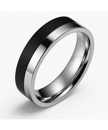 EBONY & SILVER RING