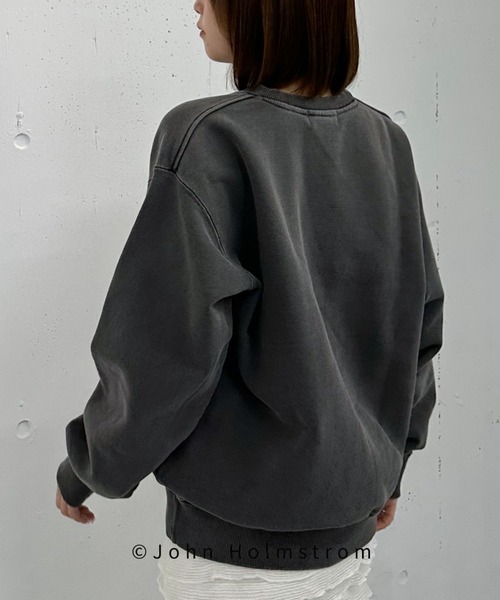 archives(アルシーヴ)の「John Holmstrom Sweatshirt(スウェット・レディース・ブラック・LARGE)」の6枚目の写真