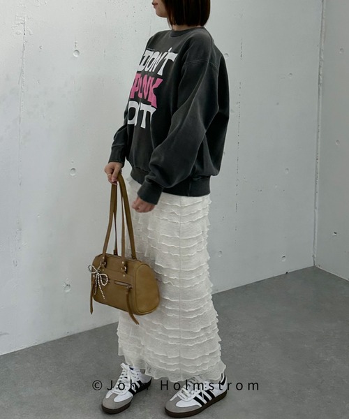 archives(アルシーヴ)の「John Holmstrom Sweatshirt(スウェット・レディース・ブラック・LARGE)」の11枚目の写真