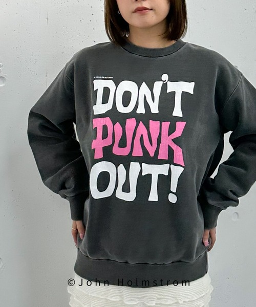 archives(アルシーヴ)の「John Holmstrom Sweatshirt(スウェット・レディース・ブラック・LARGE)」の2枚目の写真