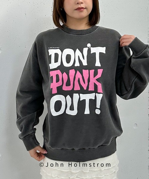 archives(アルシーヴ)の「John Holmstrom Sweatshirt(スウェット・レディース・ブラック・LARGE)」の5枚目の写真