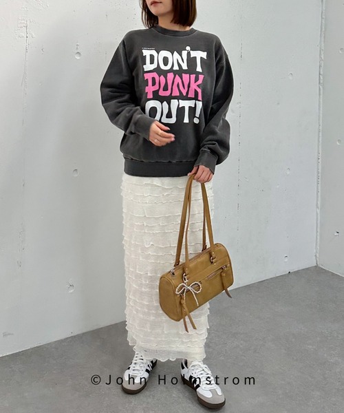archives(アルシーヴ)の「John Holmstrom Sweatshirt(スウェット・レディース・ブラック・LARGE)」の8枚目の写真
