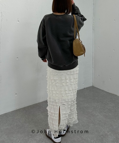 archives(アルシーヴ)の「John Holmstrom Sweatshirt(スウェット・レディース・ブラック・LARGE)」の12枚目の写真