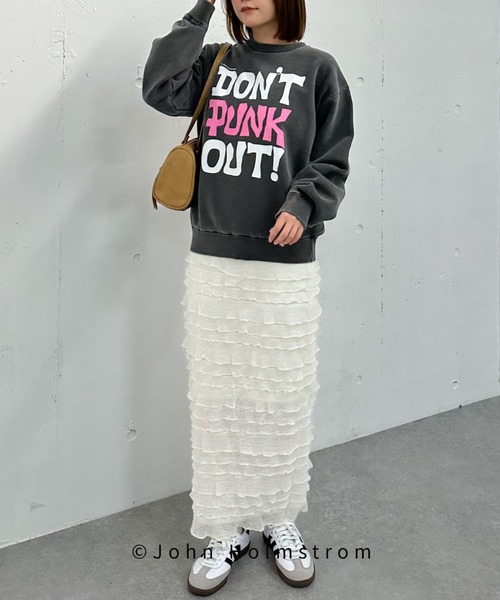 archives(アルシーヴ)の「John Holmstrom Sweatshirt(スウェット・レディース・ブラック・LARGE)」の10枚目の写真