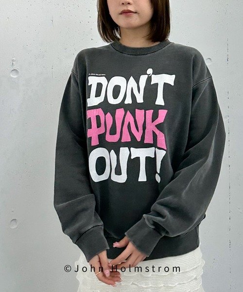 archives(アルシーヴ)の「John Holmstrom Sweatshirt(スウェット・レディース・ブラック・LARGE)」の3枚目の写真