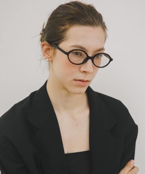 URBAN RESEARCH(アーバンリサーチ)の「decor『デコール』 Eyewear Round(メガネ・レディース・ブラウン/カーキ・-)」の2枚目の写真