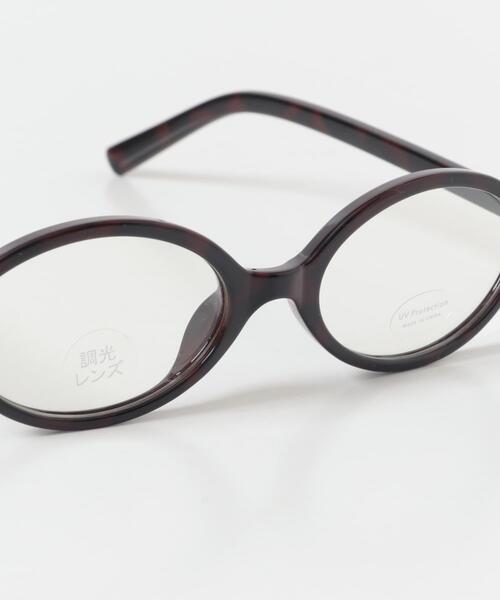 URBAN RESEARCH(アーバンリサーチ)の「decor『デコール』 Eyewear Round(メガネ・レディース・ブラウン/カーキ・-)」の13枚目の写真