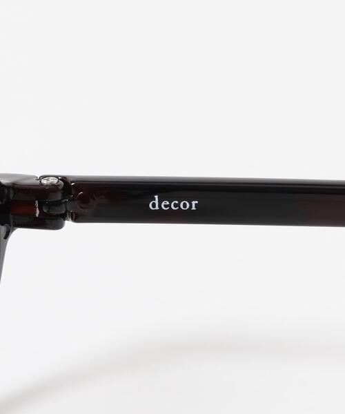URBAN RESEARCH(アーバンリサーチ)の「decor『デコール』 Eyewear Round(メガネ・レディース・ブラウン/カーキ・-)」の14枚目の写真