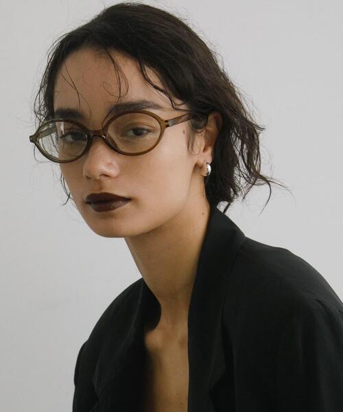 URBAN RESEARCH(アーバンリサーチ)の「decor『デコール』 Eyewear Round(メガネ・レディース・ブラウン/カーキ・-)」の20枚目の写真