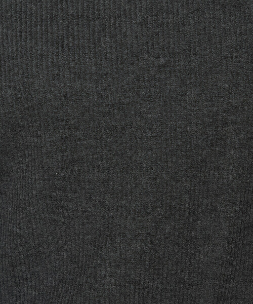 COMME CA(コムサ)の「〔 Sサイズ 〕 ラグウォーム リブ プルオーバー(Tシャツ/カットソー・レディース・ブラック/オフホワイト・5号)」の5枚目の写真