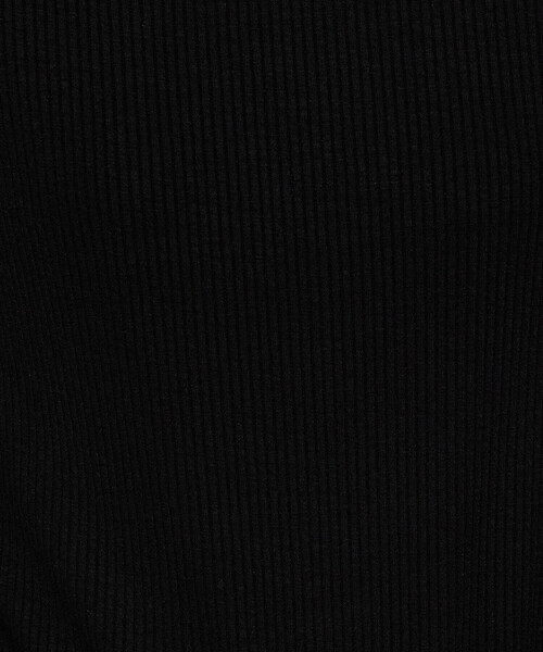 COMME CA(コムサ)の「〔 Sサイズ 〕 ラグウォーム リブ プルオーバー(Tシャツ/カットソー・レディース・ブラック/オフホワイト・5号)」の4枚目の写真