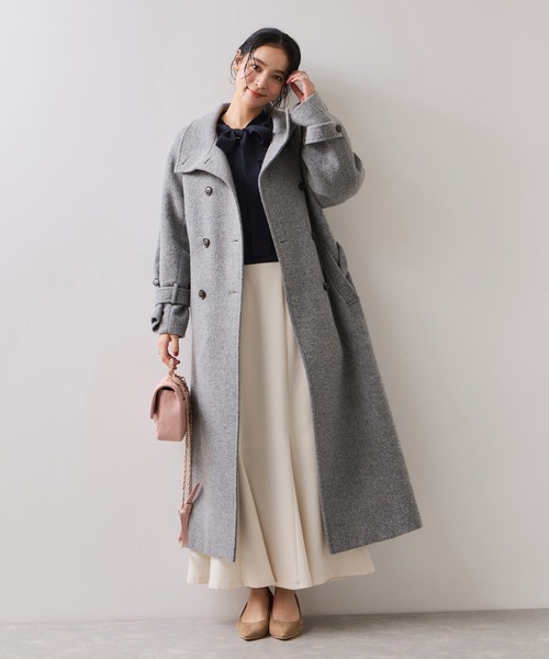 VIS（ビス）の「ニットリボン付きプルオーバー（ニット/セーター・レディース・オフホワイト/ブラック/ブルー系その他・FREE）」の19枚目の写真