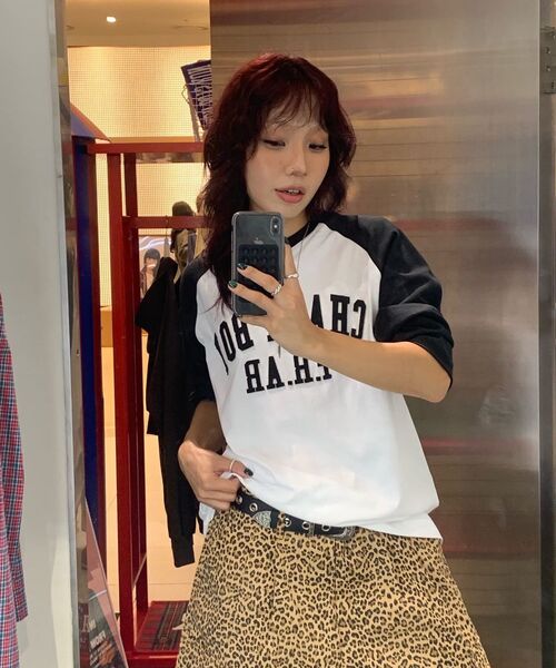 FROM ARLES(フロムアルル)の「90S スケーター ラグラン Tシャツ / ブラック(Tシャツ/カットソー・メンズ・ブラック・MEDIUM/LARGE)」の8枚目の写真