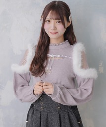 ファーショルダートップス