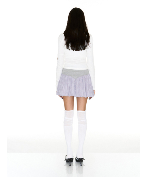 SETSETSET(セットセットセット)の「HERAT NECK T-SHIRT WITH SEASHELL WHITE(Tシャツ/カットソー・レディース・その他・FREE)」の5枚目の写真