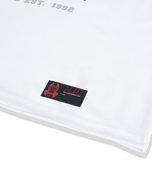 DRIX(ドリックス)の「ラグビーオーバーサイズジャージロングスリーブ_ホワイト(Tシャツ/カットソー・メンズ・その他・MEDIUM/LARGE/X-LARGE/XX-LARGE)」の10枚目の写真