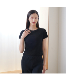 SWT25040-01 コートニックデイリーTシャツ ブラック