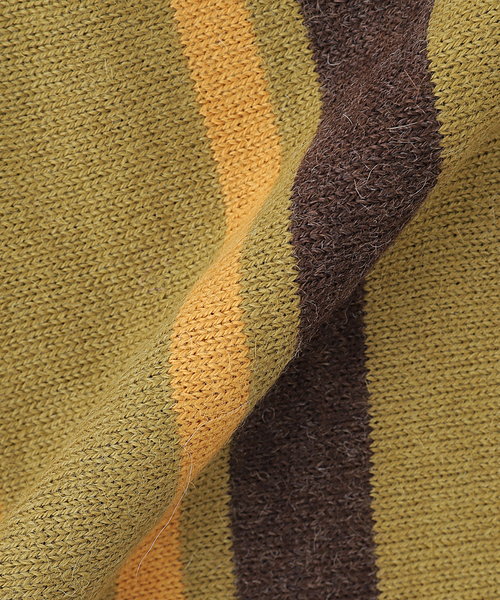 THE INOUE BROTHERS(ザイノウエブラザーズ)の「THE INOUE BROTHERS / ザ イノウエブラザーズ Collar Neck Sweater(ニット/セーター・メンズ・ベージュ系その他/カーキ・MEDIUM/LARGE)」の3枚目の写真