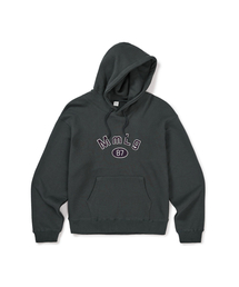[Mmlg] MM APLIQUE HOODIE (SQUID BLACK)