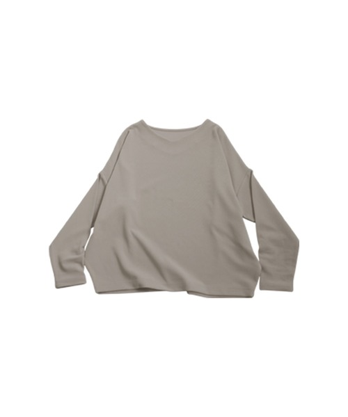 antiqua(アンティカ)の「シュッと美 起毛 リブ トップス(Tシャツ/カットソー・レディース・ブルー/ブラック系その他/グレー系その他/ブラック/アイボリー/レッド系その他/レッド/パープル系その他/ベージュ系その他/ホワイト系その他/パープル/ブルー系その他/ベージュ/ダークグレー・ONESIZE)」の22枚目の写真
