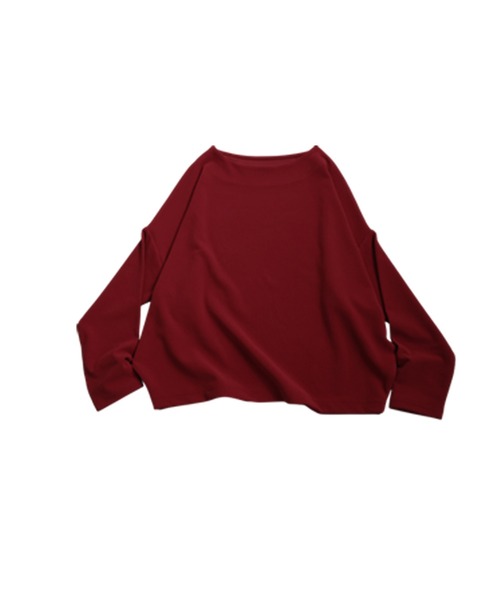 antiqua(アンティカ)の「シュッと美 起毛 リブ トップス(Tシャツ/カットソー・レディース・ブルー/ブラック系その他/グレー系その他/ブラック/アイボリー/レッド系その他/レッド/パープル系その他/ベージュ系その他/ホワイト系その他/パープル/ブルー系その他/ベージュ/ダークグレー・ONESIZE)」の18枚目の写真
