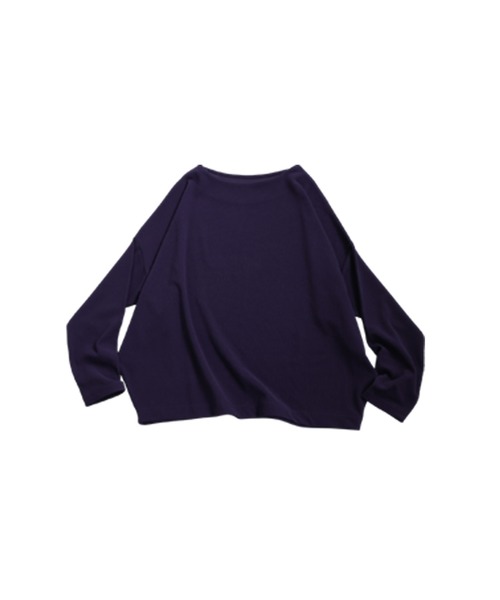 antiqua(アンティカ)の「シュッと美 起毛 リブ トップス(Tシャツ/カットソー・レディース・ブルー/ブラック系その他/グレー系その他/ブラック/アイボリー/レッド系その他/レッド/パープル系その他/ベージュ系その他/ホワイト系その他/パープル/ブルー系その他/ベージュ/ダークグレー・ONESIZE)」の16枚目の写真