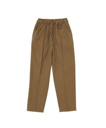 80. PIN-TUCK LOOSE-FIT PANTS (Beige)