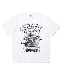 Cavish（カビシ）の「INVADER SS TEE WHITE(CV2FMUT502A)（Tシャツ/カットソー）」