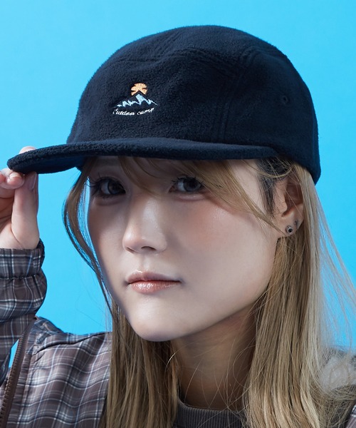 improves（インプローブス）の「フリース マウンテンロゴ キャップ（キャップ・メンズ・ブラック/ブルー/レッド/ホワイト・FREE）」の2枚目の写真