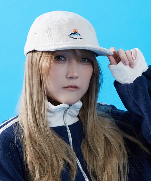 improves（インプローブス）の「フリース マウンテンロゴ キャップ（キャップ・メンズ・ブラック/ブルー/レッド/ホワイト・FREE）」の5枚目の写真
