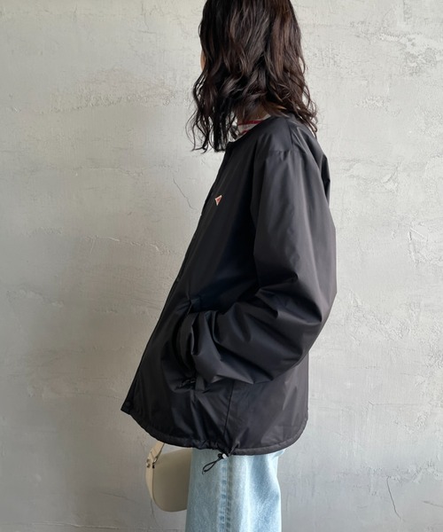 DANTON/ダントン] ナイロンタフタ インサレーションノーカラー