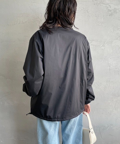 DANTON/ダントン] ナイロンタフタ インサレーションノーカラー