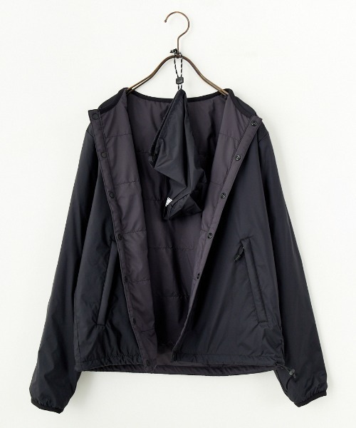 ダントン　ナイロンタフタ　インサレーション　ノーカラージャケット　プリマロフト ダントン ナイロンタフタ インサレーション ノーカラージャケット