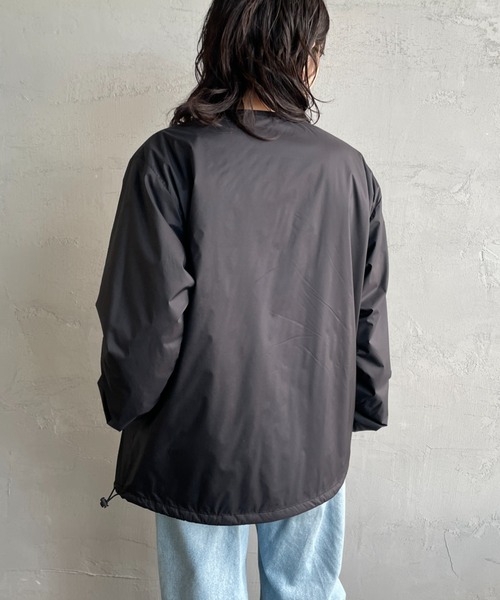 DANTON/ダントン] ナイロンタフタ インサレーションノーカラー