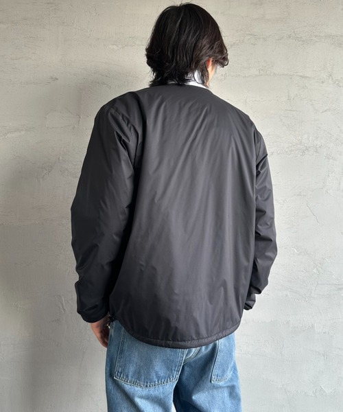 DANTON/ダントン] ナイロンタフタ インサレーションノーカラー