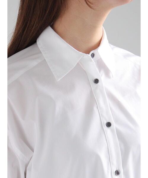 Te chichi(テチチ)の「【宮本茉由着用】ピンタックフレアカフスシャツ(シャツ/ブラウス・レディース・オフホワイト/サックスブルー・F)」の17枚目の写真