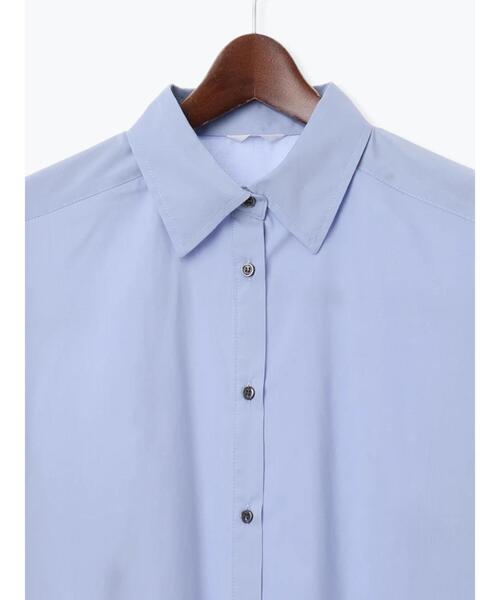 Te chichi(テチチ)の「【宮本茉由着用】ピンタックフレアカフスシャツ(シャツ/ブラウス・レディース・オフホワイト/サックスブルー・F)」の22枚目の写真