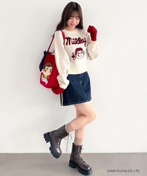 ペコちゃんジャカードニット（ニット/セーター）｜MAJESTIC LEGON