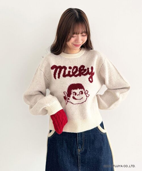 ペコ ペコちゃんジャカードニット（ニット/セーター）｜MAJESTIC LEGON