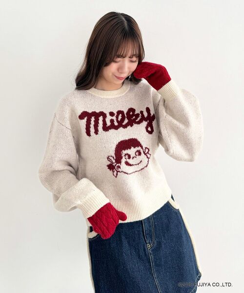 ペコ ペコちゃんジャカードニット（ニット/セーター）｜MAJESTIC LEGON