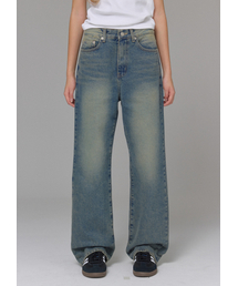 BUTTON UP（ボタンアップ）の「シグニチャーウォッシュドセミワイド起毛デニム（デニムパンツ）」