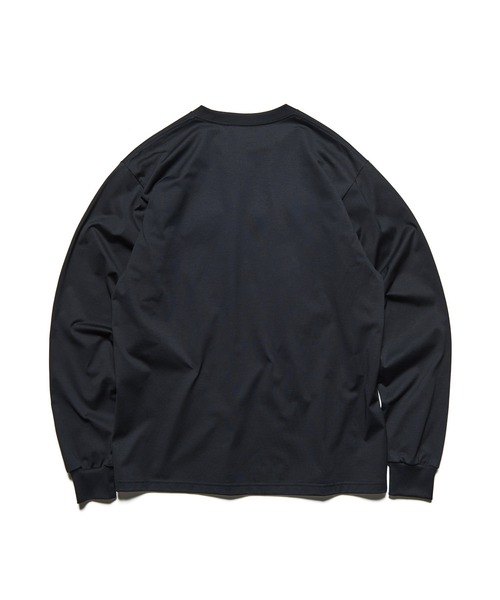 SOPHNET.（ソフネット）の「LUSTER COTTON ESSENTIAL L/S TEE（Tシャツ/カットソー・メンズ・ブラウン/ホワイト/ブラック・1/2/3/4/5）」の8枚目の写真