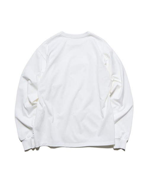 SOPHNET.（ソフネット）の「LUSTER COTTON ESSENTIAL L/S TEE（Tシャツ/カットソー・メンズ・ブラウン/ホワイト/ブラック・1/2/3/4/5）」の10枚目の写真
