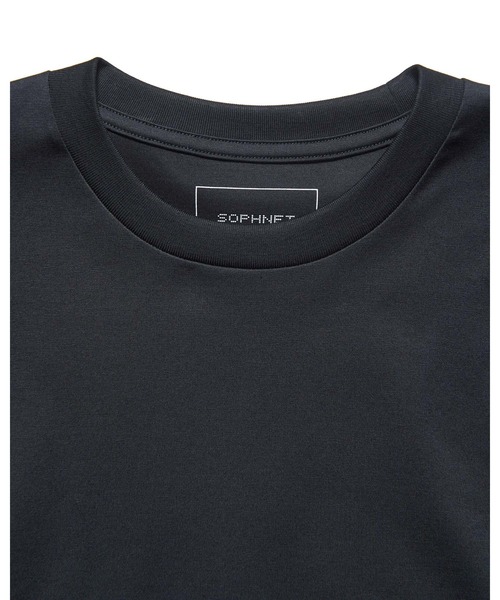 SOPHNET.（ソフネット）の「LUSTER COTTON ESSENTIAL L/S TEE（Tシャツ/カットソー・メンズ・ブラウン/ホワイト/ブラック・1/2/3/4/5）」の9枚目の写真