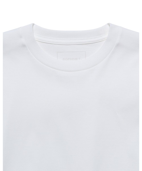 SOPHNET.（ソフネット）の「LUSTER COTTON ESSENTIAL L/S TEE（Tシャツ/カットソー・メンズ・ブラウン/ホワイト/ブラック・1/2/3/4/5）」の11枚目の写真